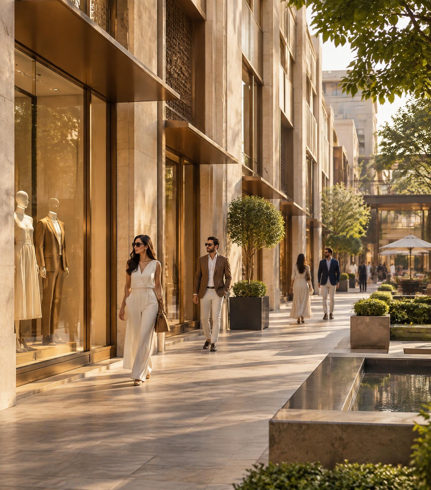 Retail concept at GLF City